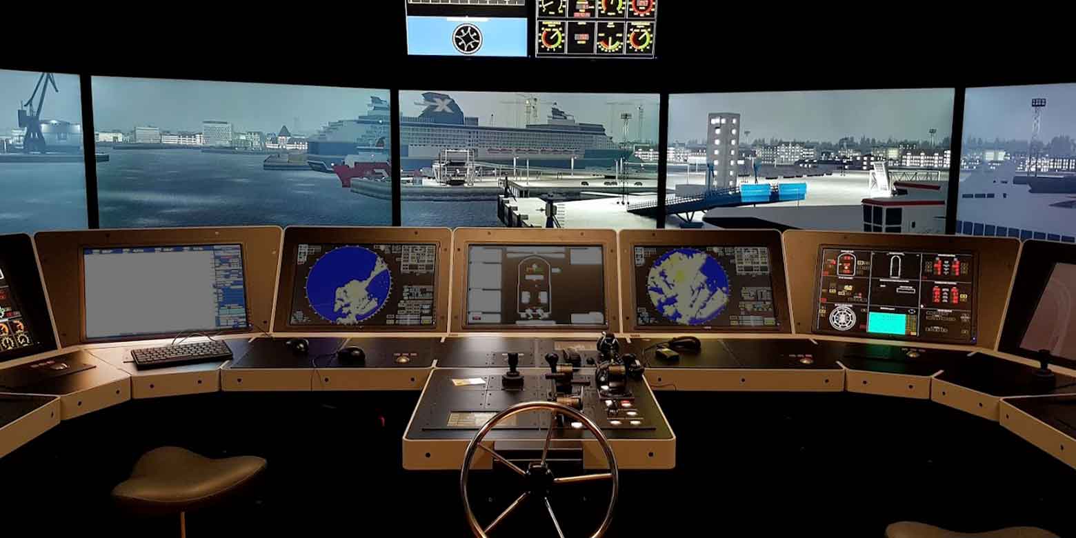 Full Mission Simulator - Maritime Training Southern Denmark